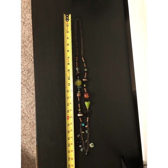 SOLD Beautiful colorful necklace - Picture 2 of 4